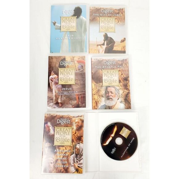 Great People of the Bible (DVD, 2010, 6-Disc Set) Reader's Digest - Picture 4 of 4